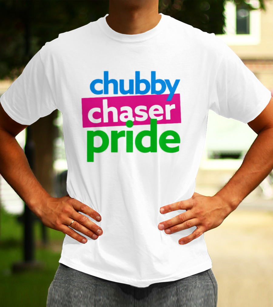 Chubby Chaser Pride Colorful T-Shirt
