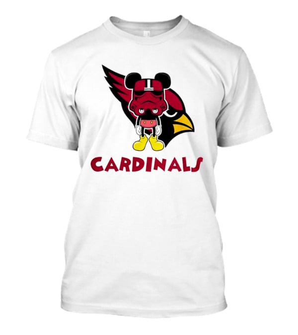 Arizona Cardinals Mickey Mouse Stormtrooper T-Shirt