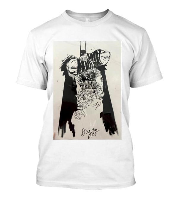 Awesome Absolute Batman Police ICE Daniel Warren Johnson DC Comics 2025 T-Shirt