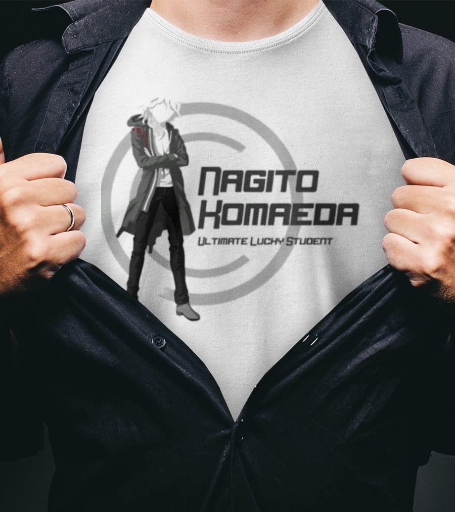 Nagito Komaeda Minimalist Style Danganronpa T-Shirt