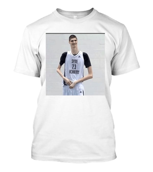 Spire Academy 23 Robert Bobroczkyi Basketball T-Shirt
