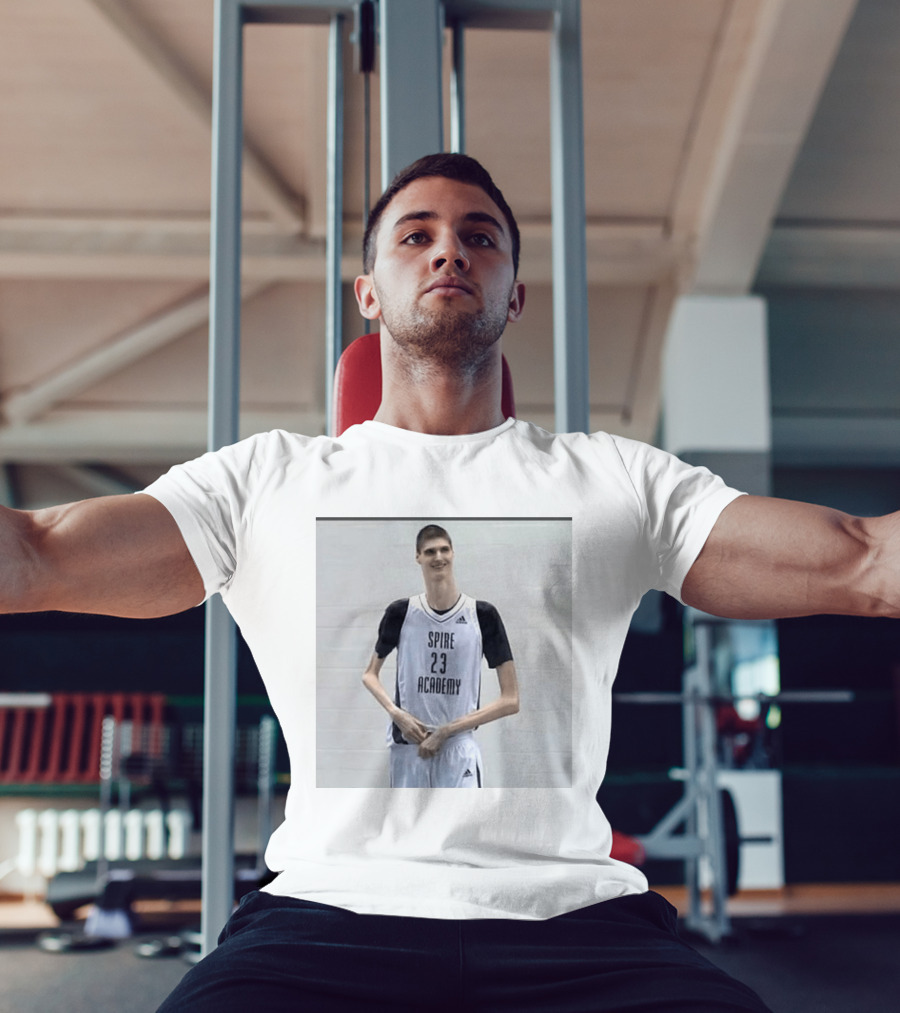 Spire Academy 23 Robert Bobroczkyi Basketball T-Shirt