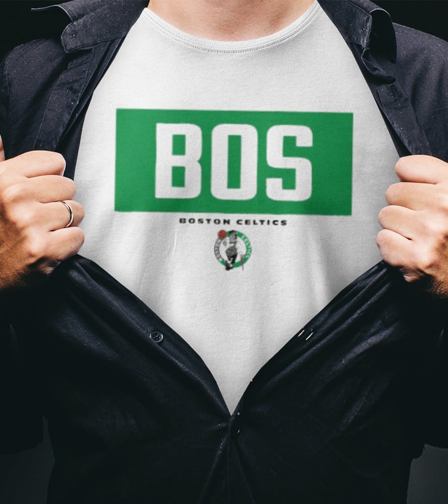 Boston Celtics BOS Crossbar NBA Basketball T-Shirt