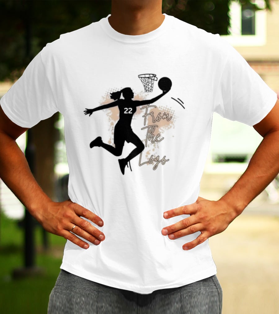 Caitlin Clark 22 Basketball From The T-Shirt
