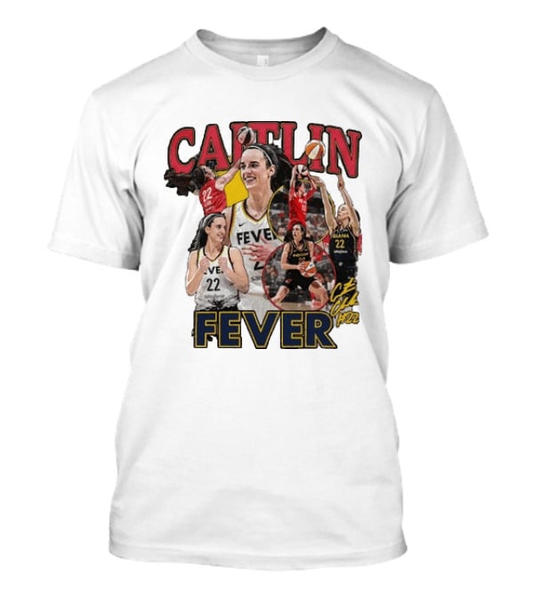 Caitlin Clark 22 Indiana Fever WNBPA T-Shirt