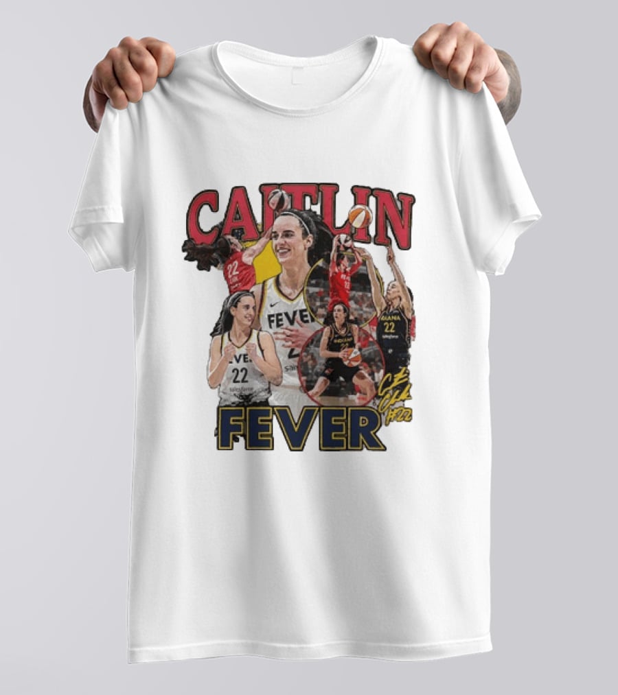 Caitlin Clark 22 Indiana Fever WNBPA T-Shirt