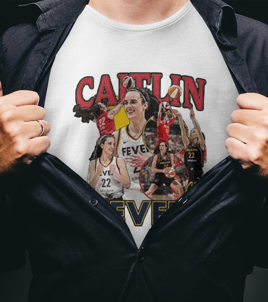 Caitlin Clark 22 Indiana Fever WNBPA T-Shirt