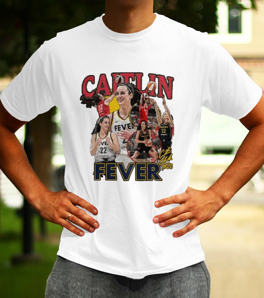 Caitlin Clark 22 Indiana Fever WNBPA T-Shirt