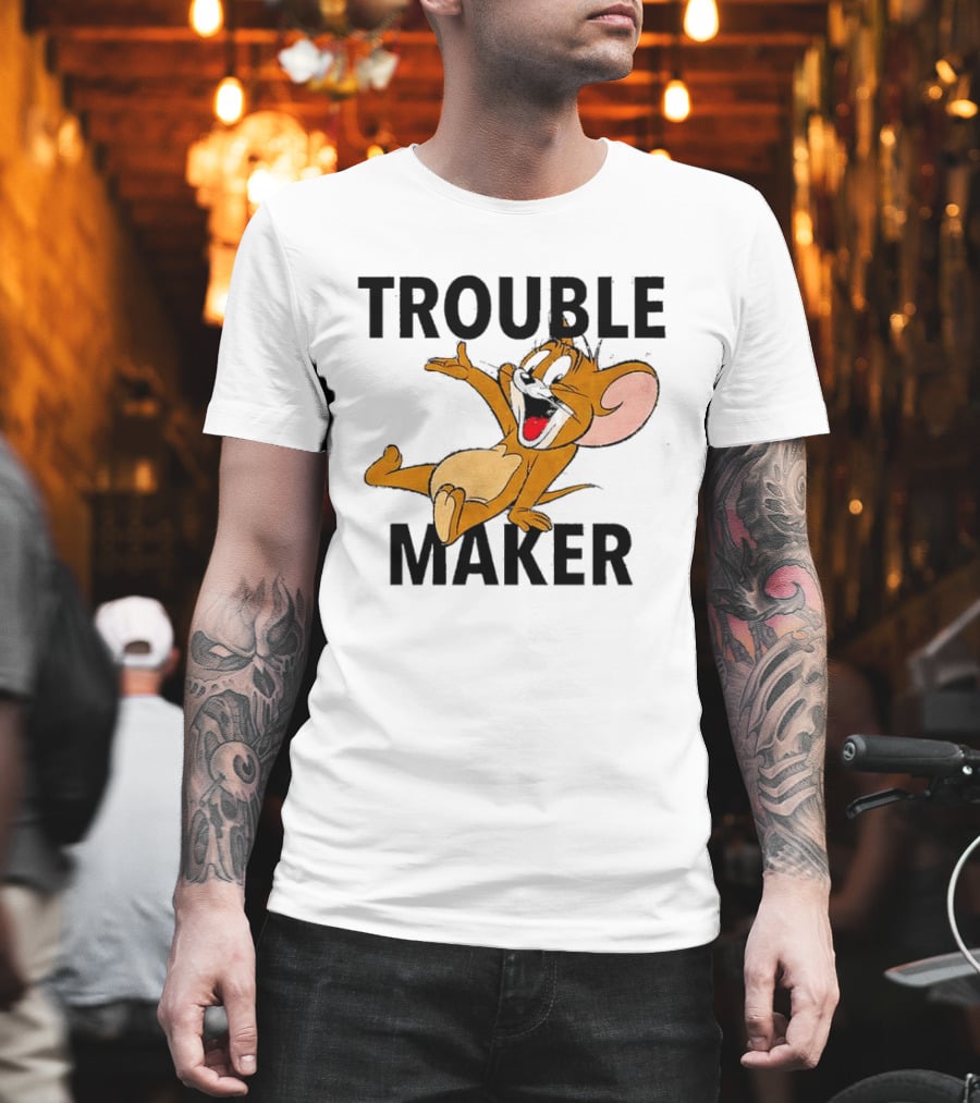 Jerry Mouse Trouble Maker T-Shirt