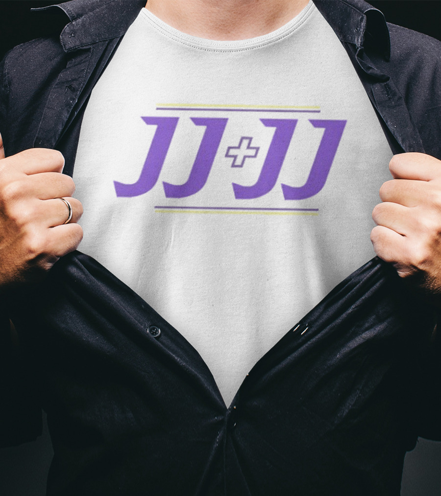 JJ JJ Minnesota Vikings JJ McCarthy Justin Jefferson T-Shirt