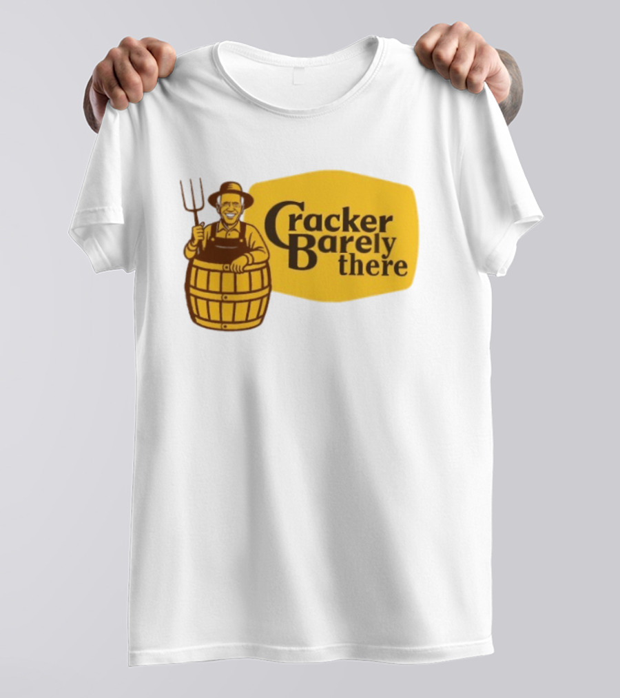 Joe Biden Cracker Barely There Cracker Barrel T-Shirt