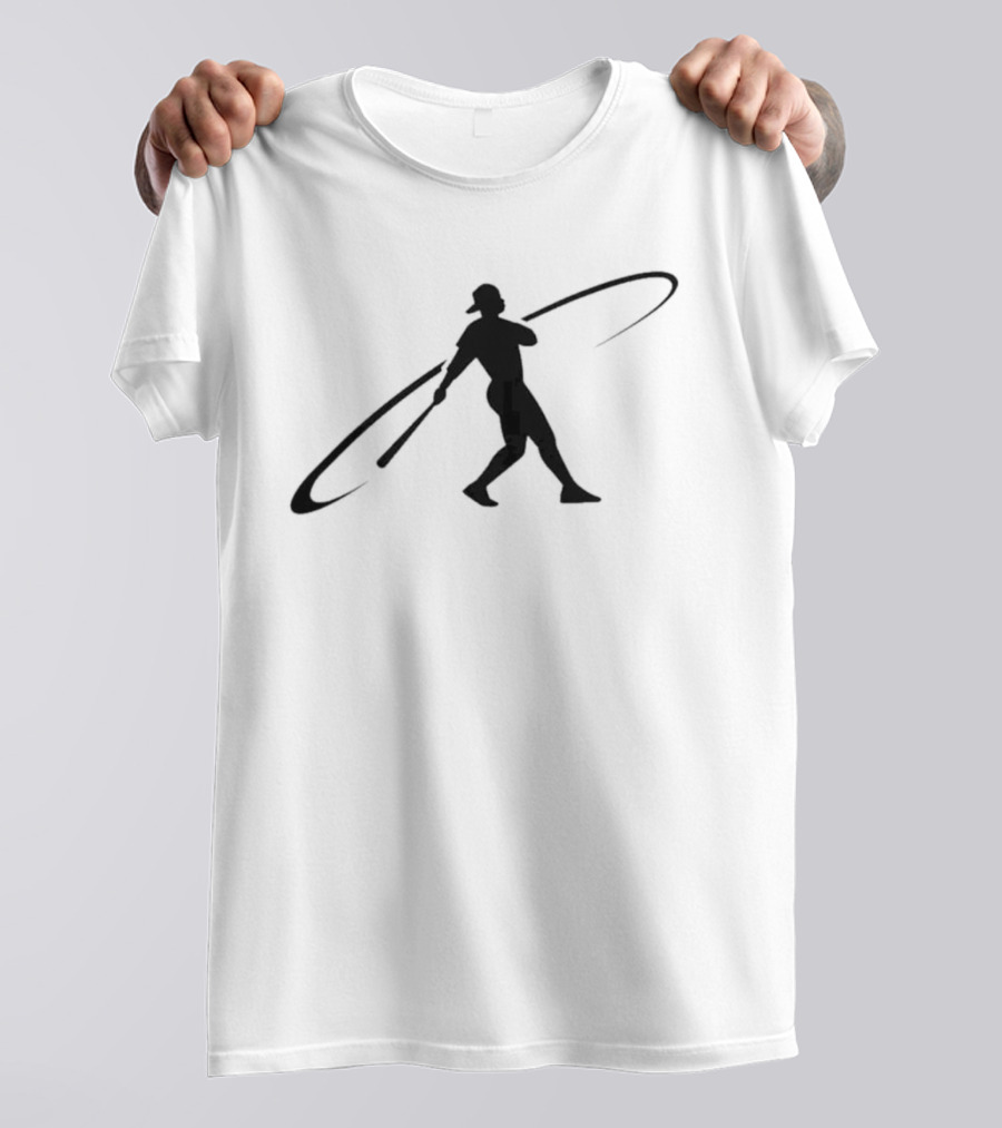 Ken Griffey Jr Swingman Silhouette Baseball Legend T-Shirt