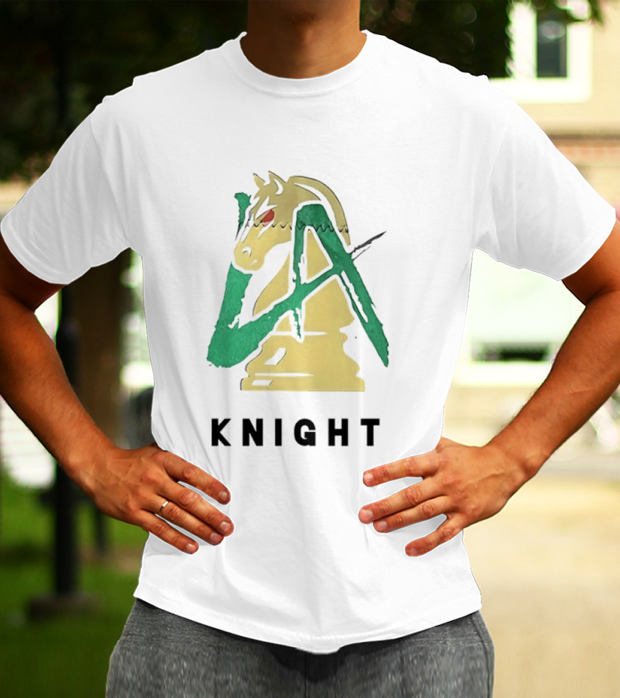 LA Knight WWE Horse Knight Chess Piece T-Shirt