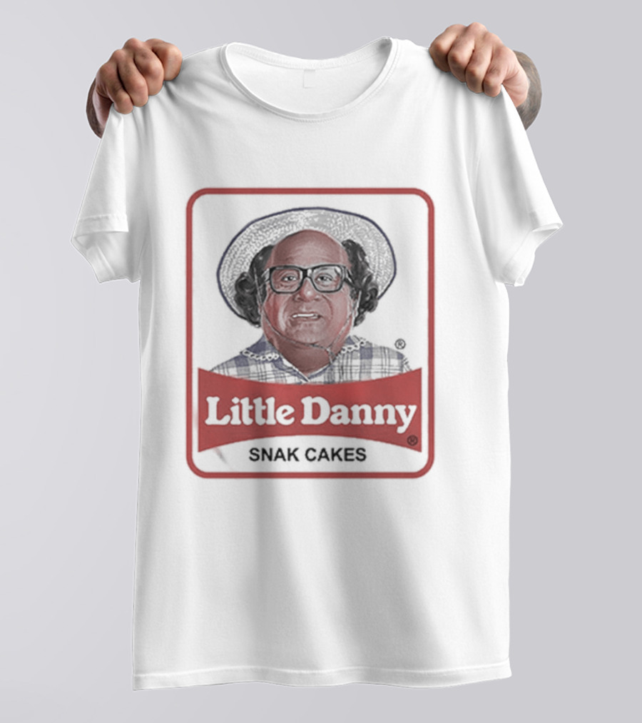 Little Danny Snak Cakes Meme Featuring Iconic Little Debbie T-Shirt