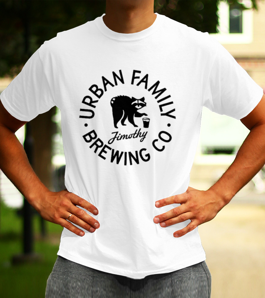 Urban Family Brewing Co Jimothy Raccoon T-Shirt
