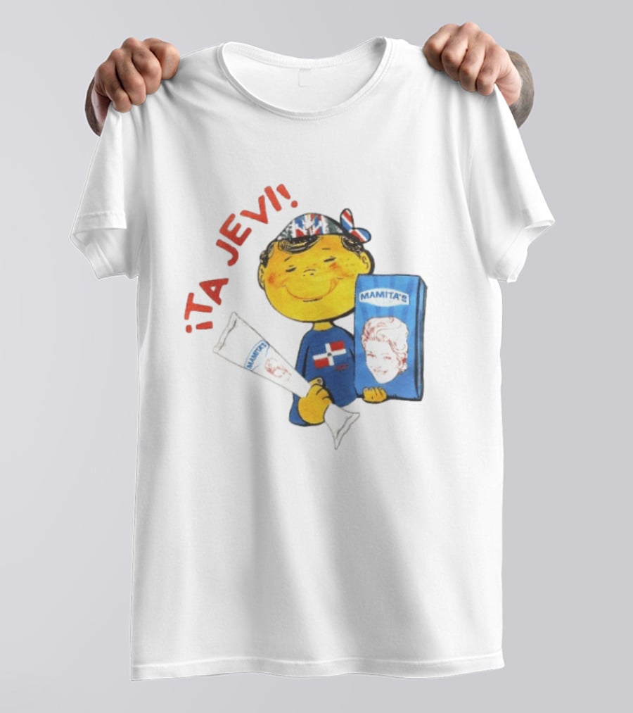 ¡Ta Jevi! Mamita's Ice Cream Dominican Packaging T-Shirt