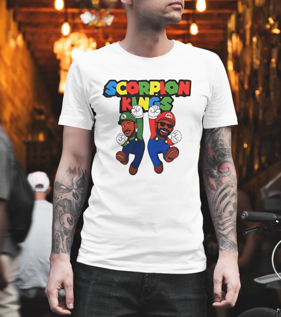 Scorpion Kings Kabza De Small And DJ Maphorisa Mario T-Shirt