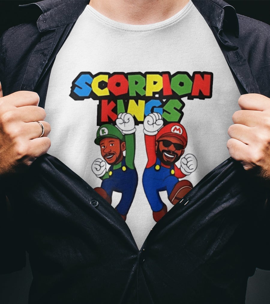 Scorpion Kings Kabza De Small And DJ Maphorisa Mario T-Shirt