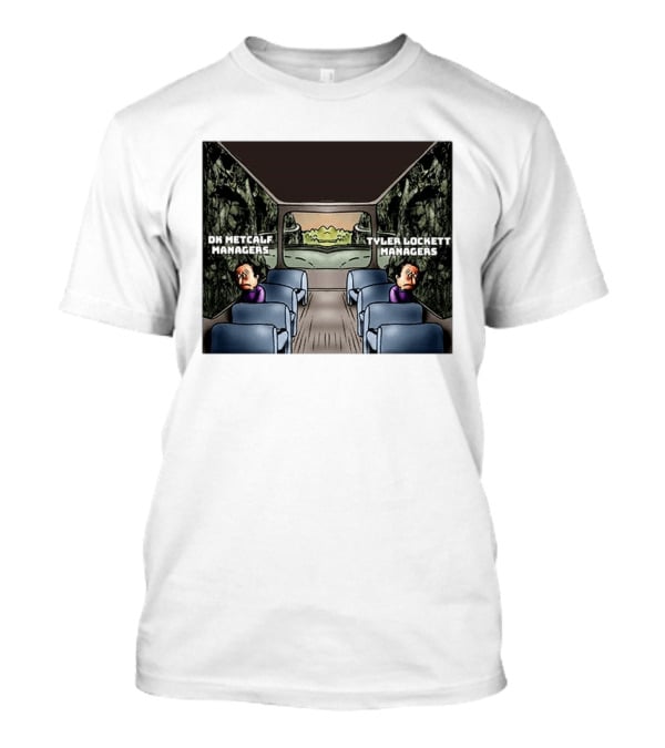 DK Metcalf Managers Tyler Lockett Managers Sad Meme Seattle Seahawks T-Shirt