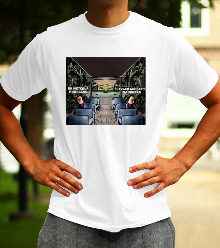 DK Metcalf Managers Tyler Lockett Managers Sad Meme Seattle Seahawks T-Shirt
