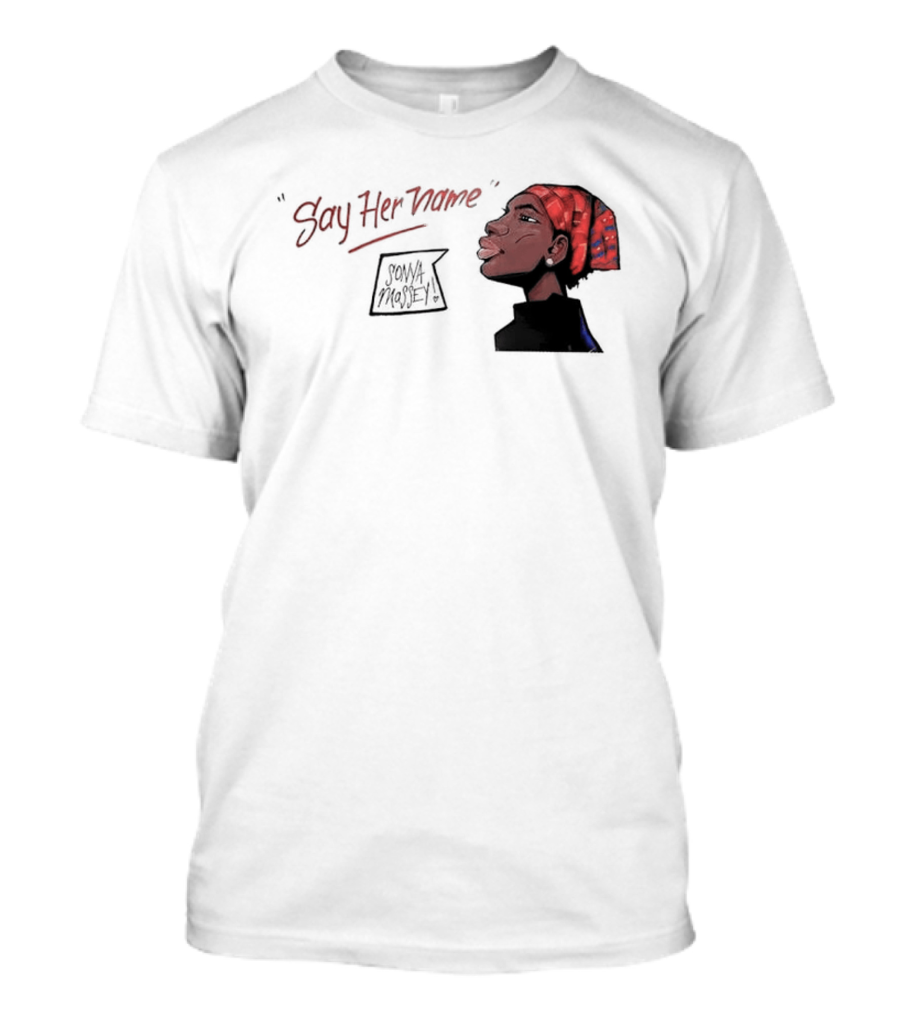 Say Her Name Sonya Massey Empowerment T-Shirt