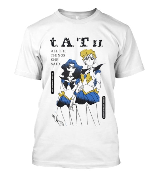 T.A.T.u. All The Things She Said Sailor Senshi T-Shirt
