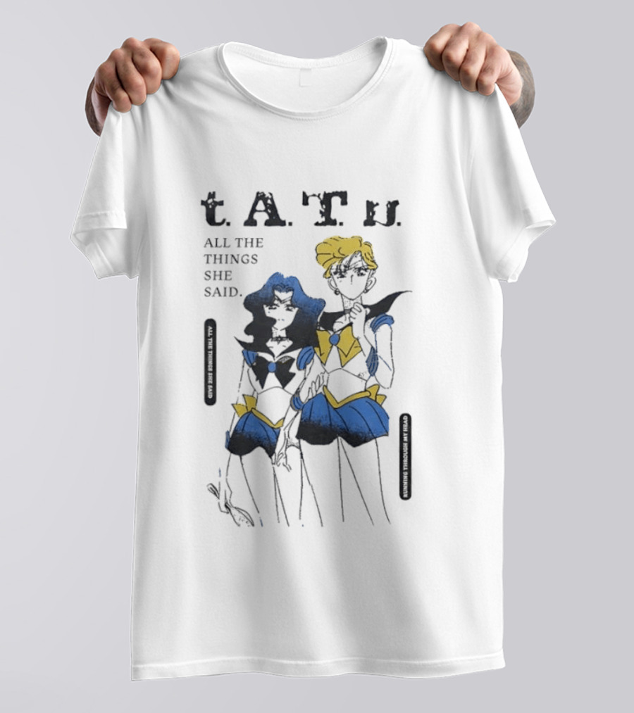 T.A.T.u. All The Things She Said Sailor Senshi T-Shirt