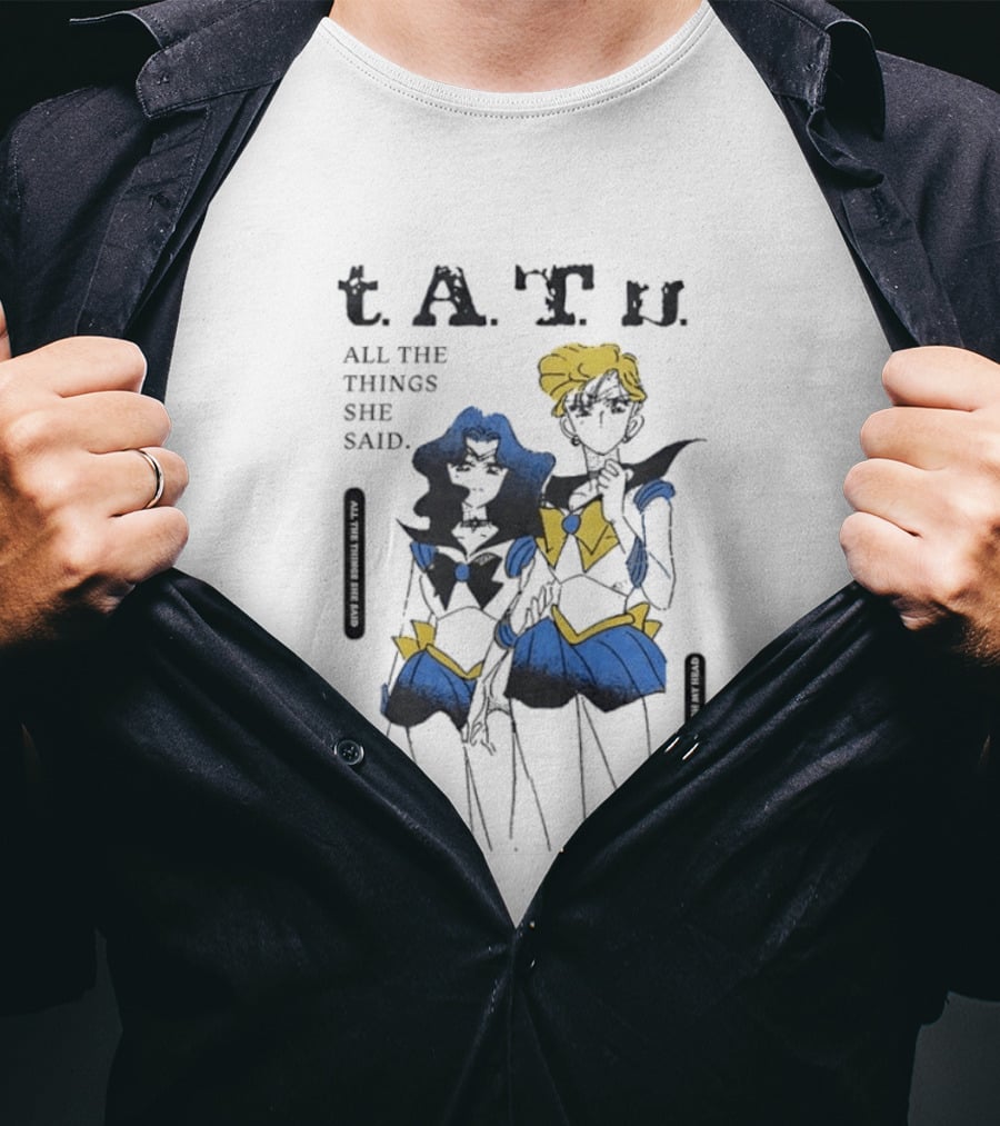 T.A.T.u. All The Things She Said Sailor Senshi T-Shirt