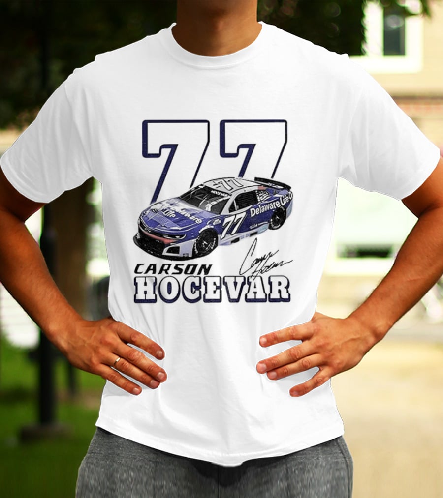 77 Carson Hocevar Nascar Racing Car T-Shirt