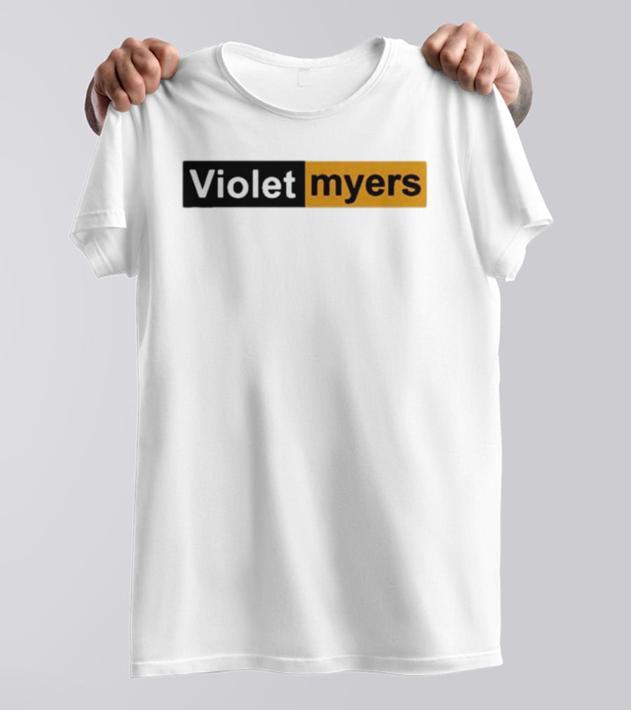 Violet Myers Black And Orange T-Shirt