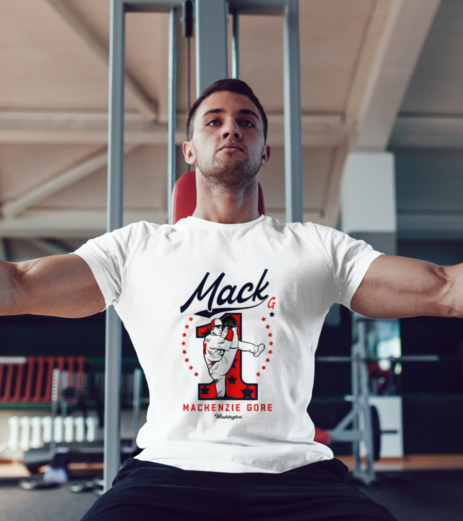 Mack G Washington Nationals Mackenzie Gore Baseball Stars T-Shirt