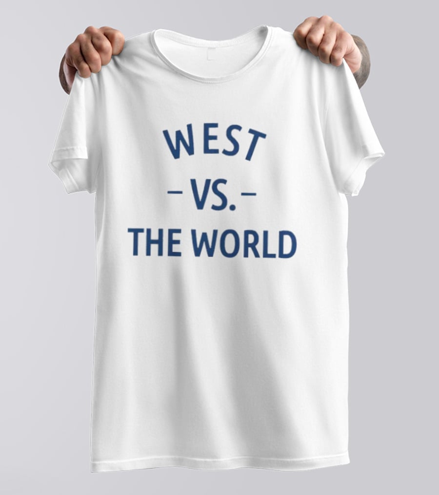 West Vs The World Minnesota Vikings Fan Gear T-Shirt
