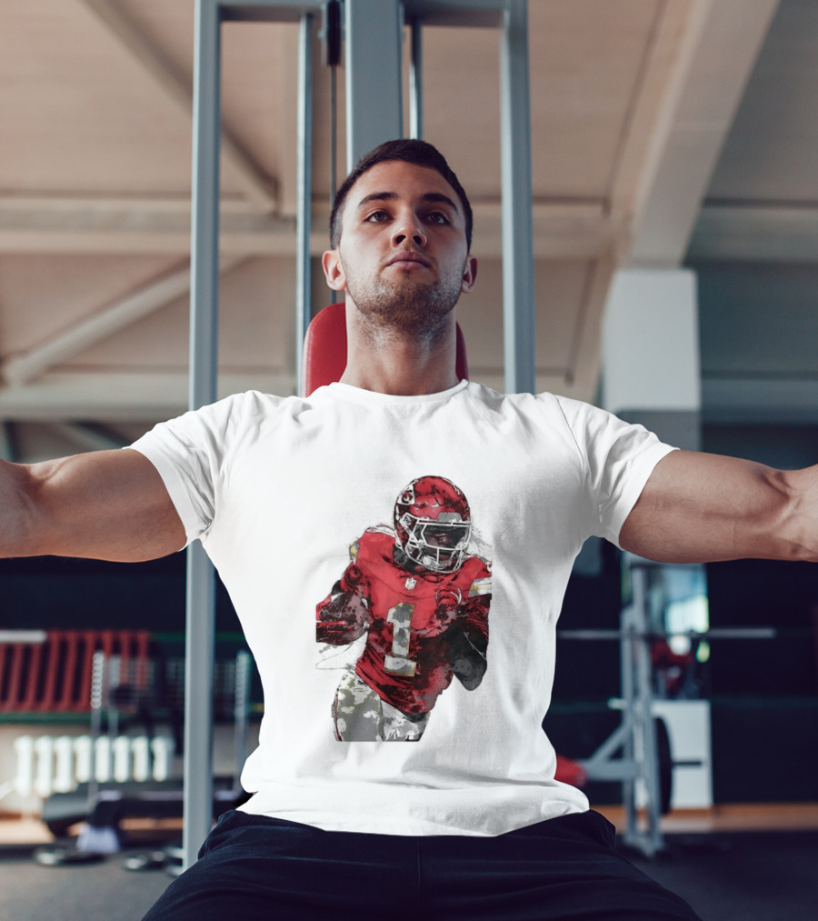 Kansas City Chiefs Xavier Worthy Football Player Number One T-Shirt