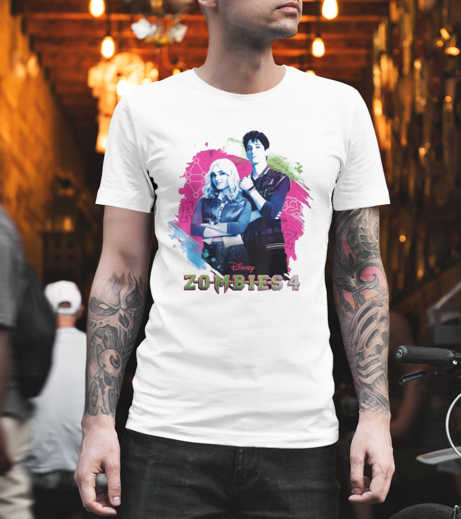 Zed And Addison Disney Zombies 4 Dawn Of The Vampires Movie T-Shirt