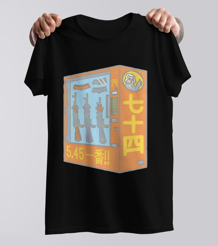 Vending Machine 74 Seven Four 5.45 Ichiban T-Shirt