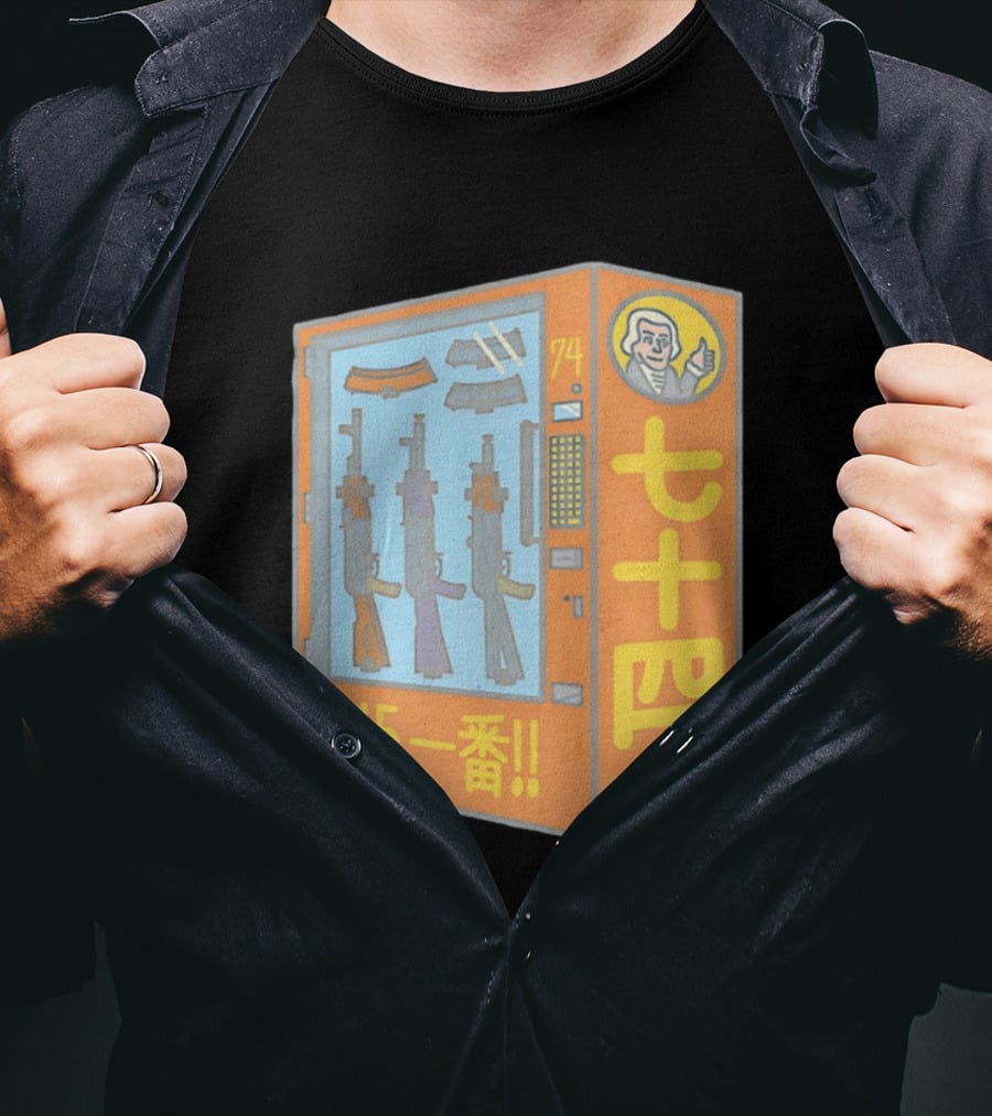 Vending Machine 74 Seven Four 5.45 Ichiban T-Shirt