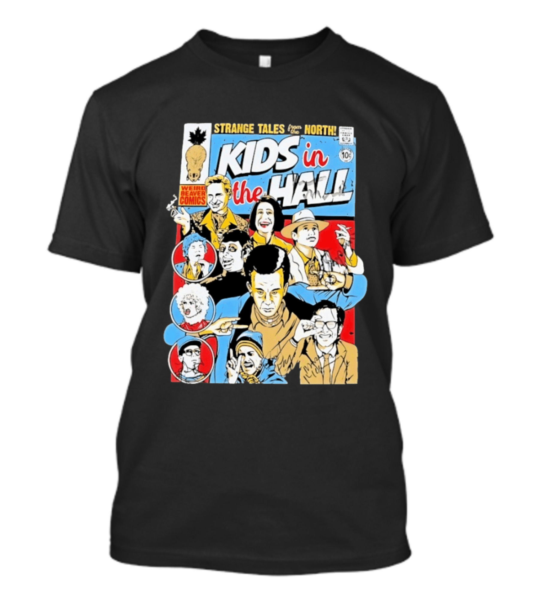 Weird Beaver Comics Strange Tales From The North Kids In The Hall T-Shirt
