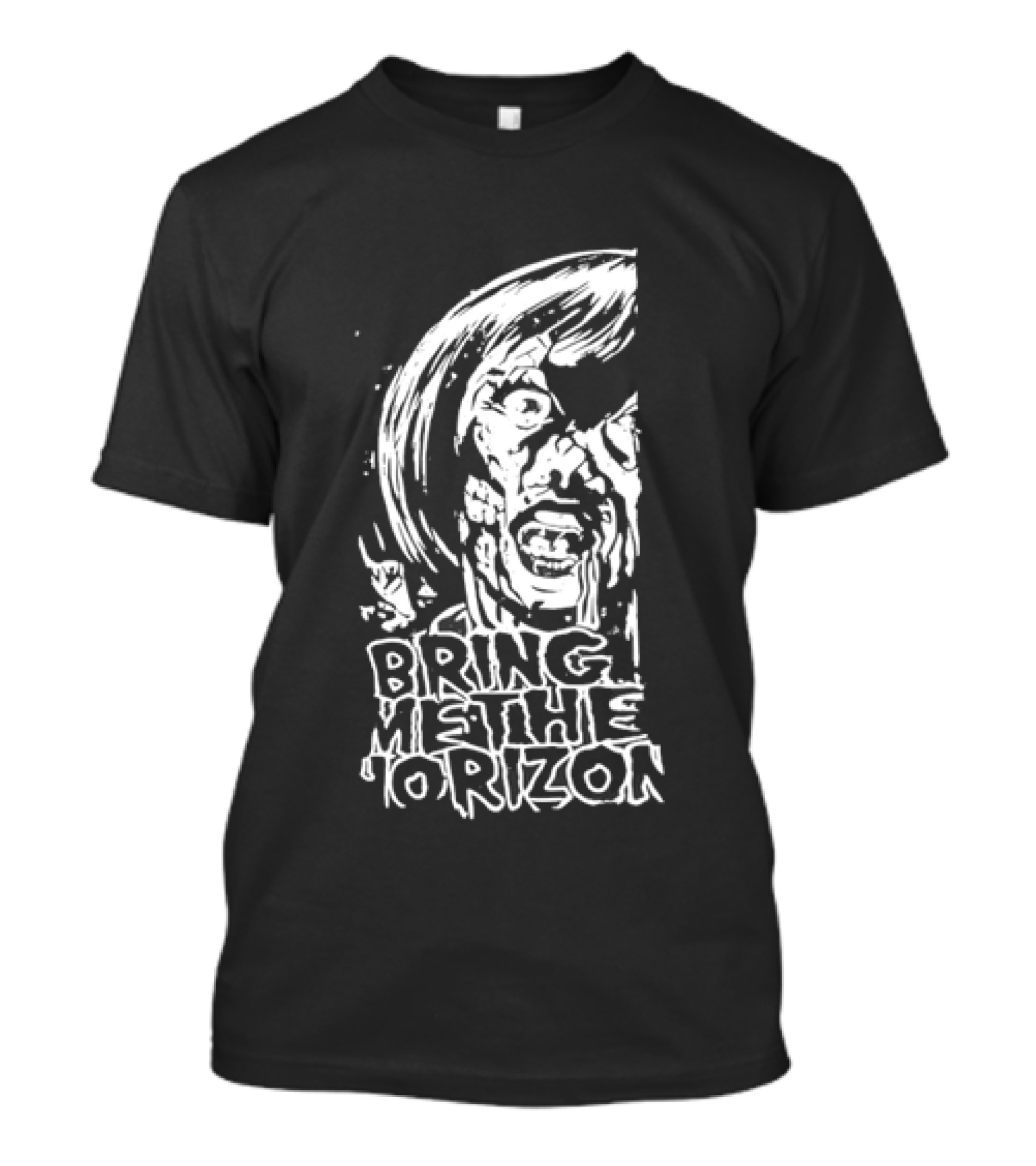 Bring Me The Horizon Distressed Zombie BMTH T-Shirt