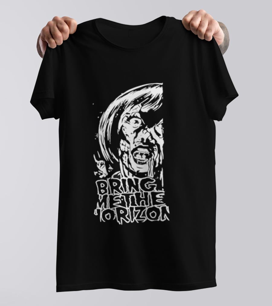 Bring Me The Horizon Distressed Zombie BMTH T-Shirt