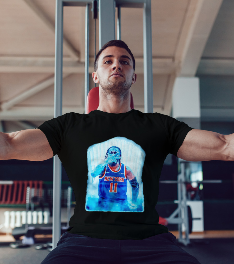 Jalen Brunson New York Knicks Number 11 NBA Basketball Player T-Shirt