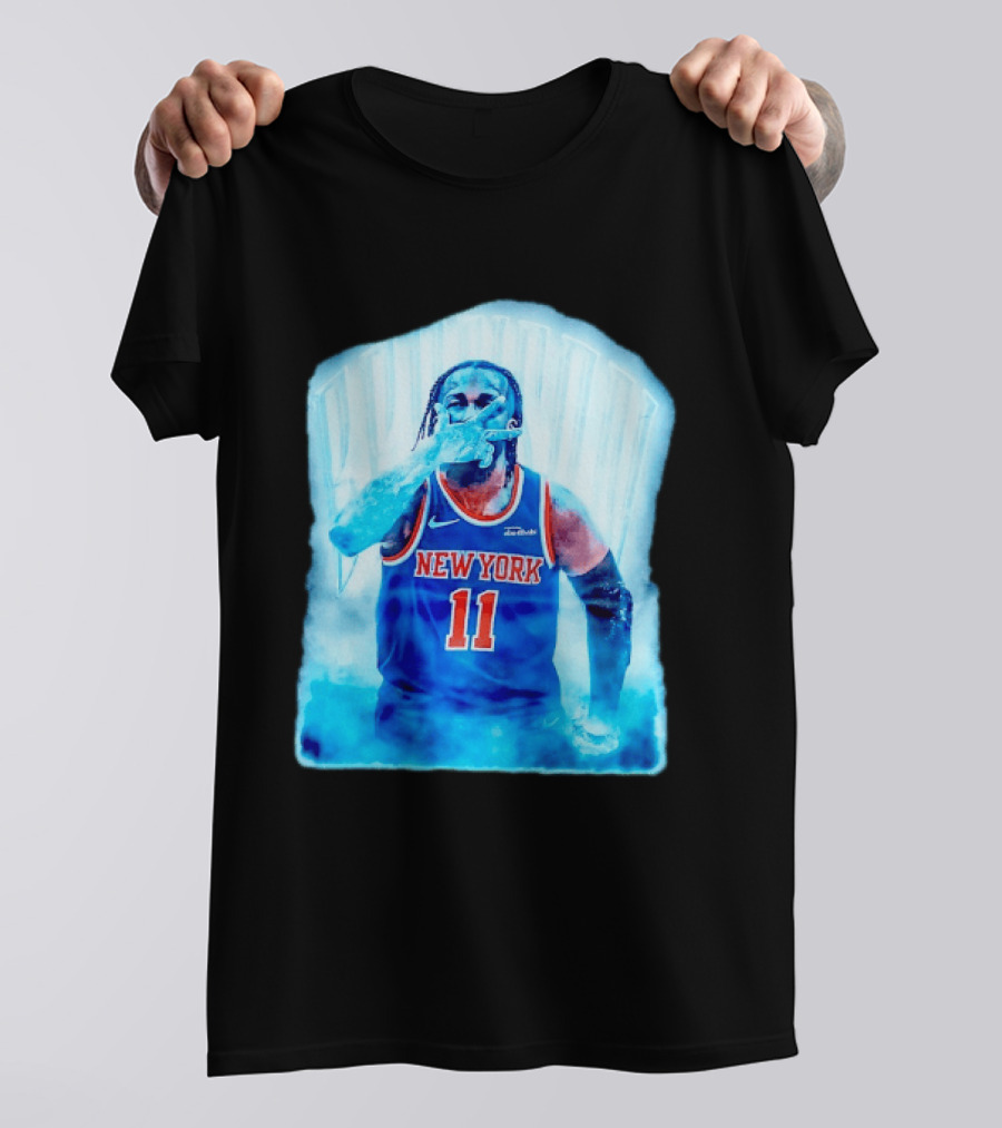 Jalen Brunson New York Knicks Number 11 NBA Basketball Player T-Shirt