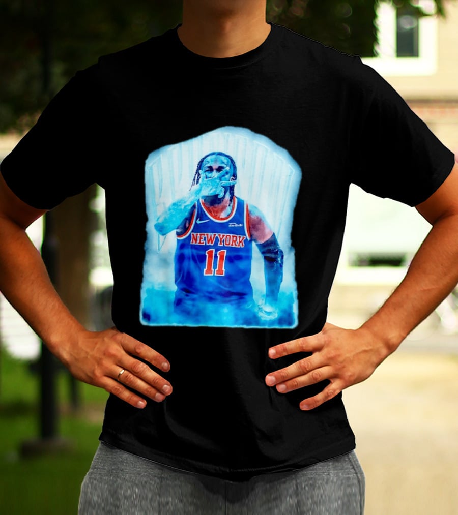 Jalen Brunson New York Knicks Number 11 NBA Basketball Player T-Shirt