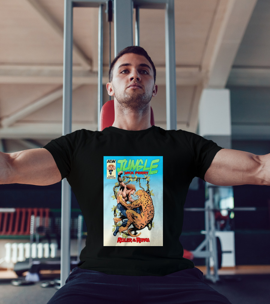 AEW Jungle Jack Perry First Edition Ruler Of The Ring T-Shirt