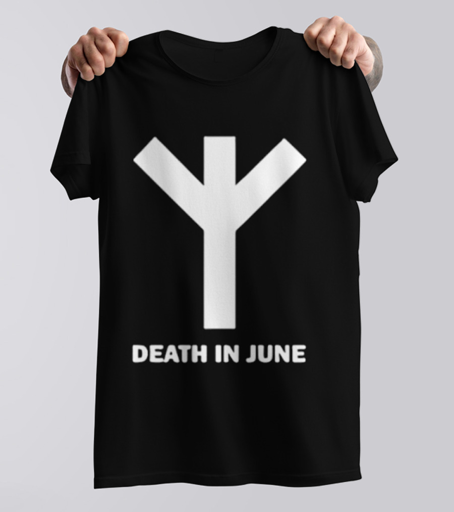 Death In June Neofolk Symbol Douglas Pearce T-Shirt