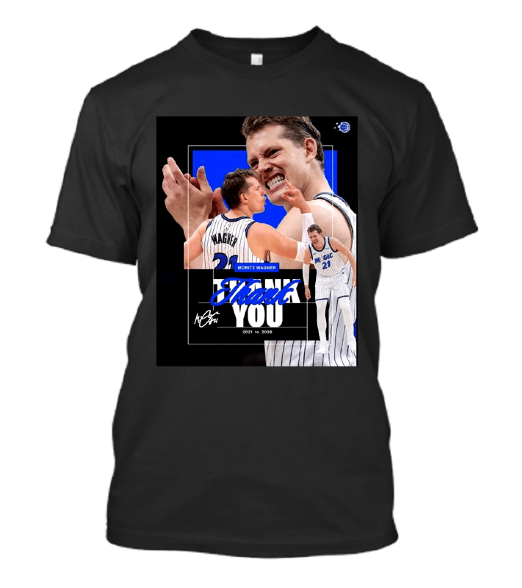 Thank You Moritz Wagner Orlando 2021 To 2026 T-Shirt