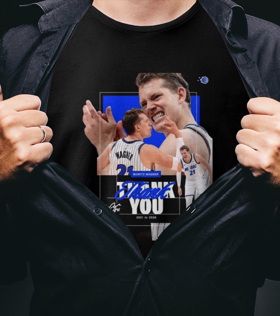 Thank You Moritz Wagner Orlando 2021 To 2026 T-Shirt