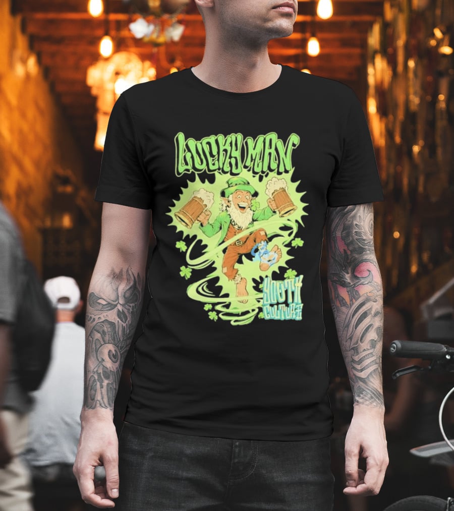 Lucky Man Leprechaun Youth Culture More Than Movement St Patricks Day T-Shirt