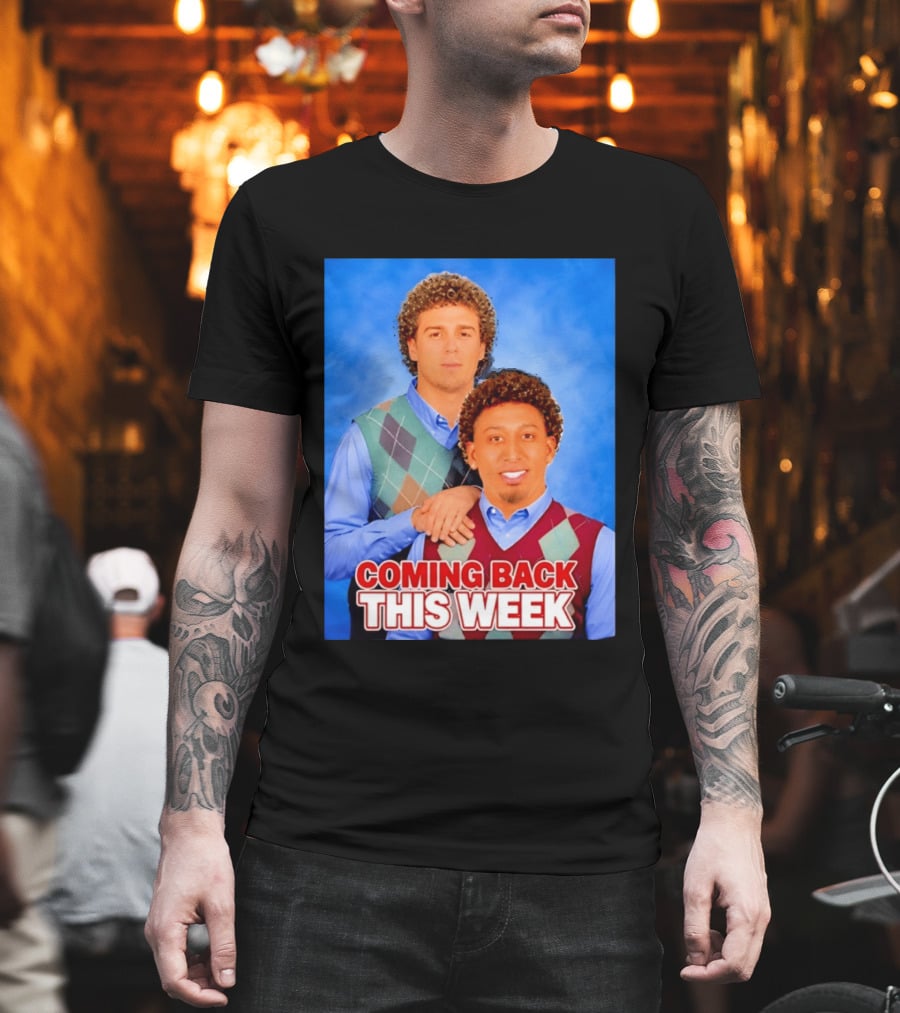 Edwin Diaz Kíke Hernandez Step Brothers Coming Back This Week T-Shirt