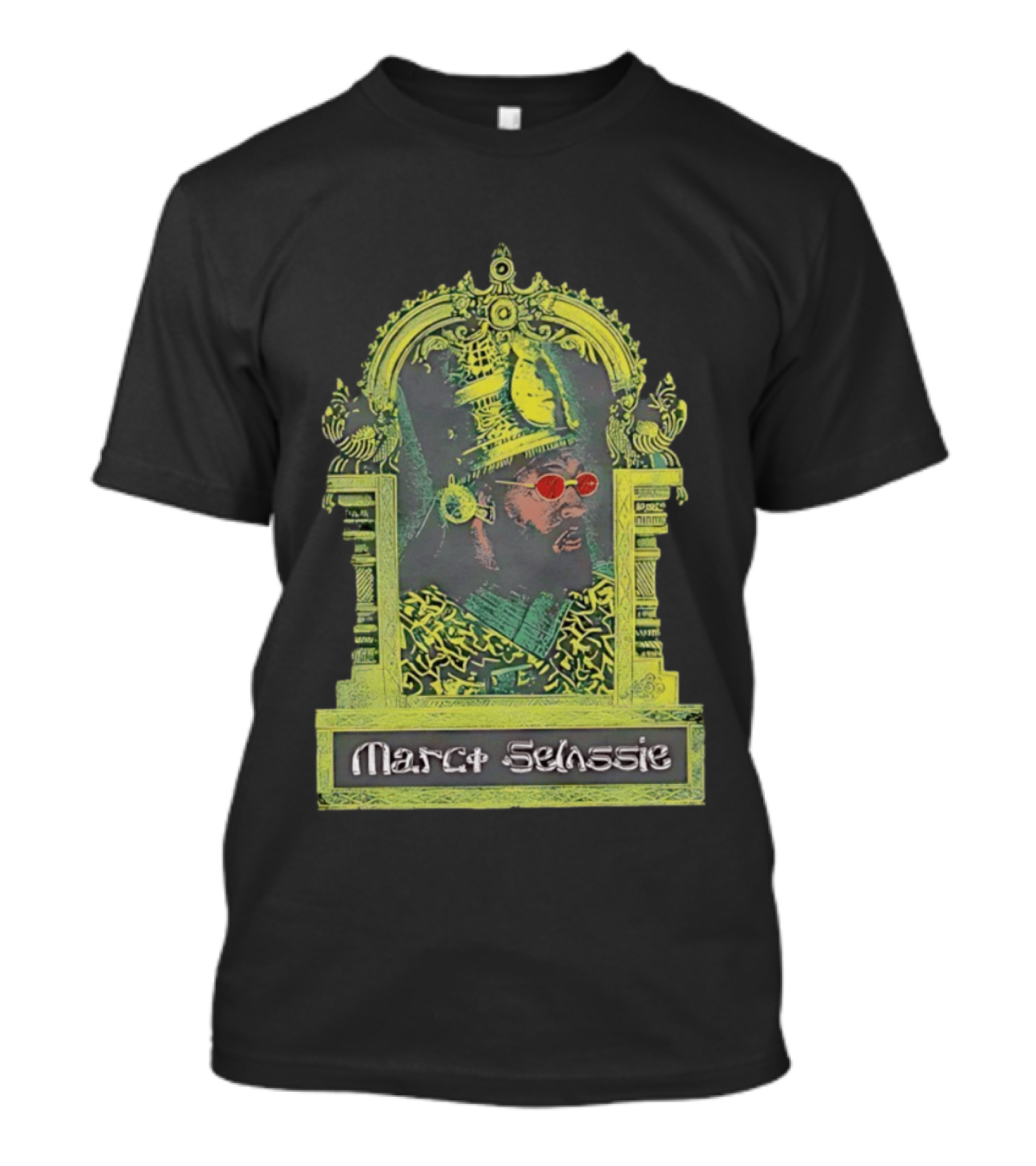Marcf Selassie Bootleg Rap Ornate T-Shirt