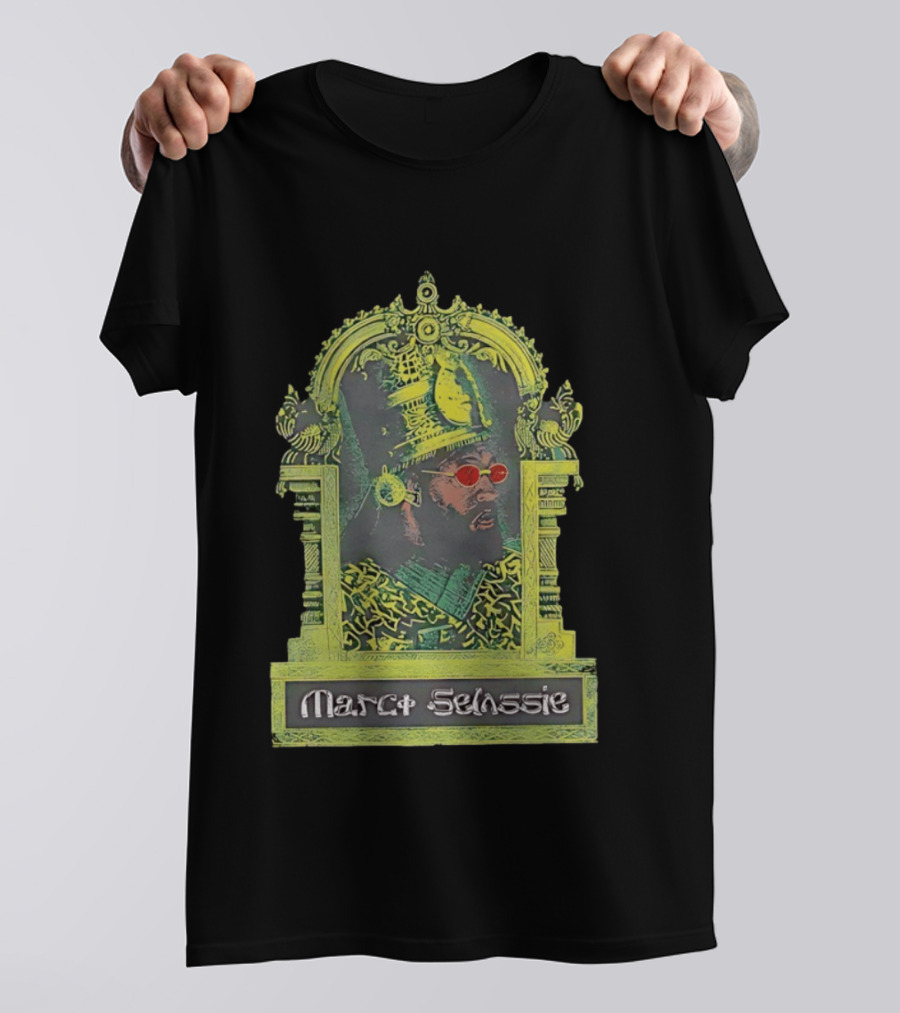 Marcf Selassie Bootleg Rap Ornate T-Shirt